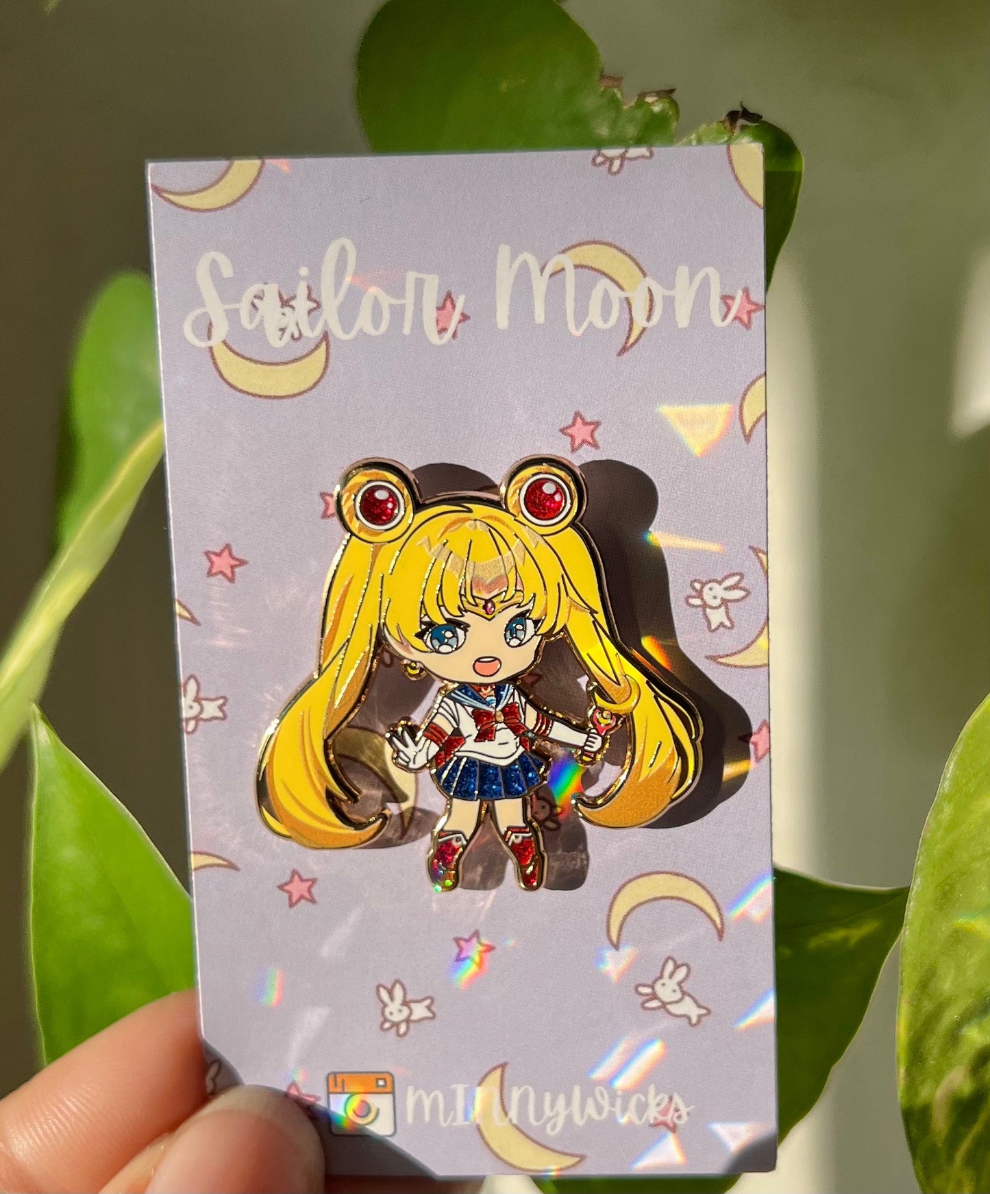 Moon Hard Enamel Pin – SM