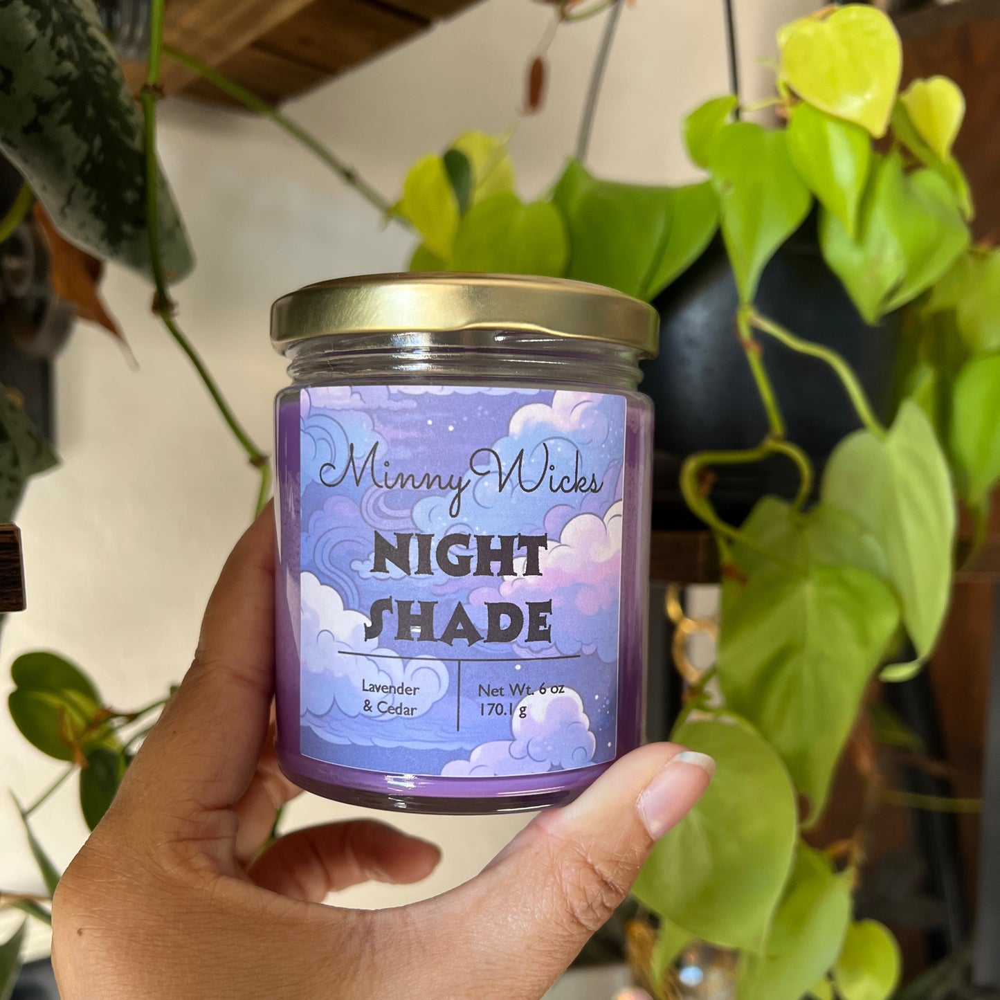Night Shade Inspired Candle – Poké