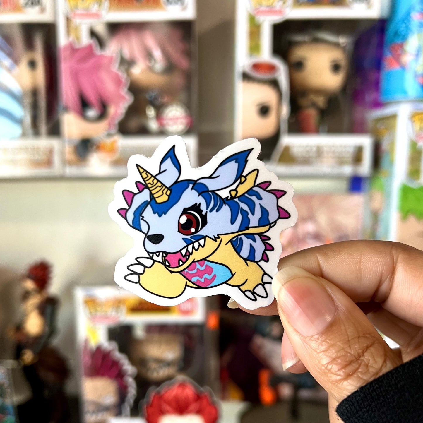 Pegatina de lobo – Digi