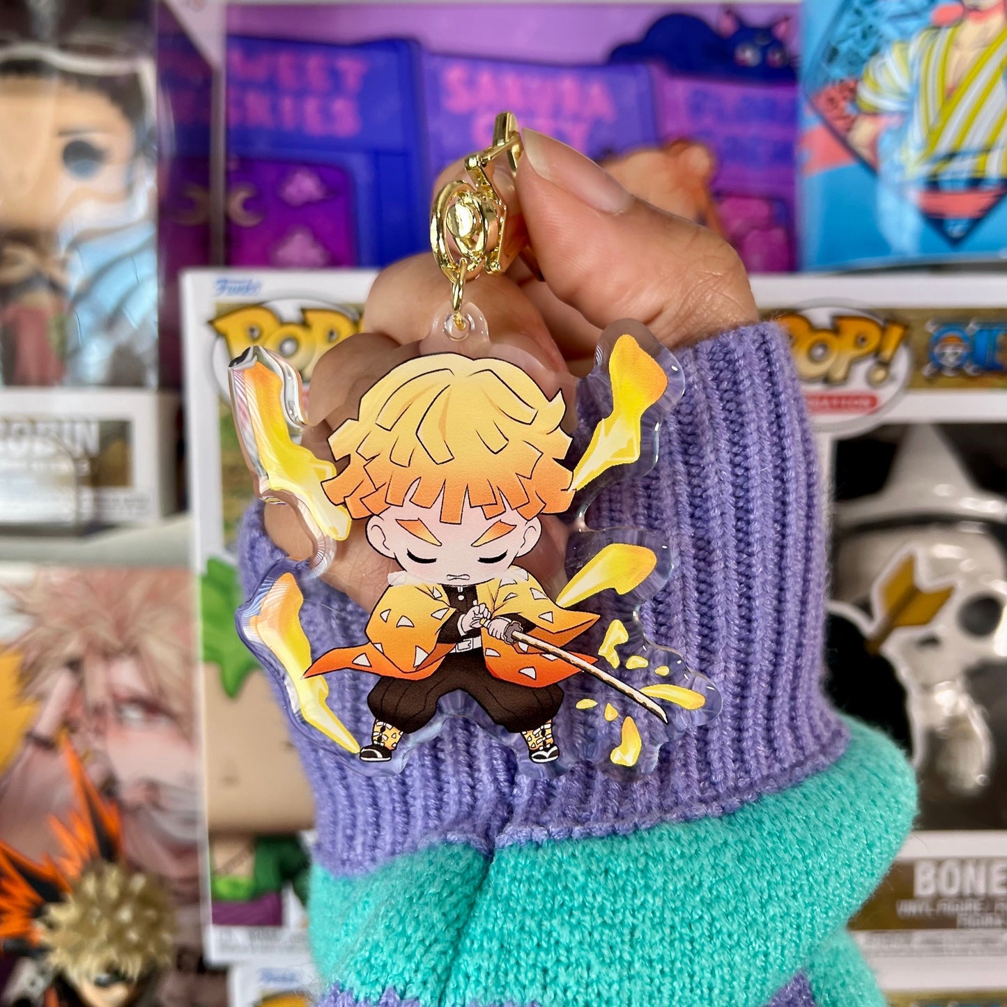 Thunder Breathing Keychain – DS