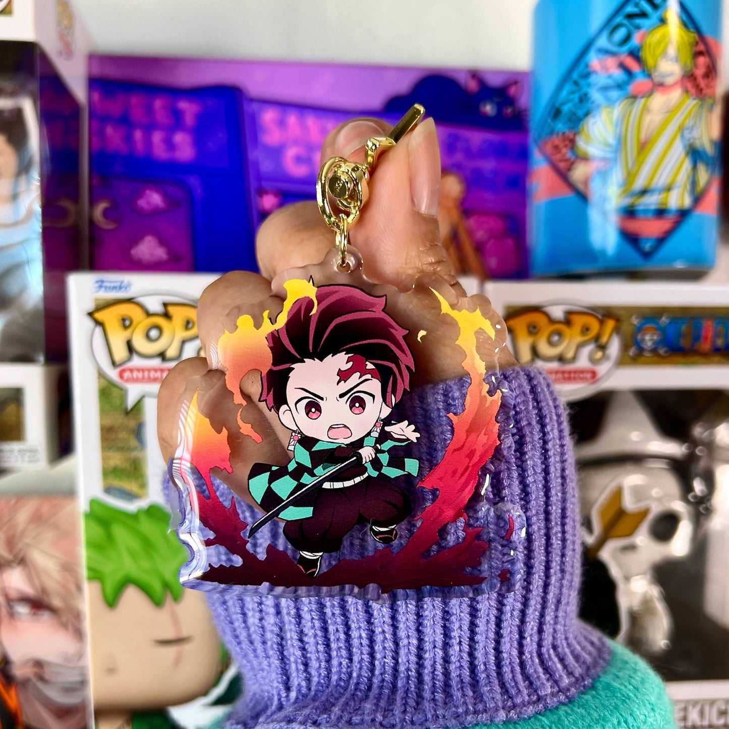 Sun Breathing Keychain – DS