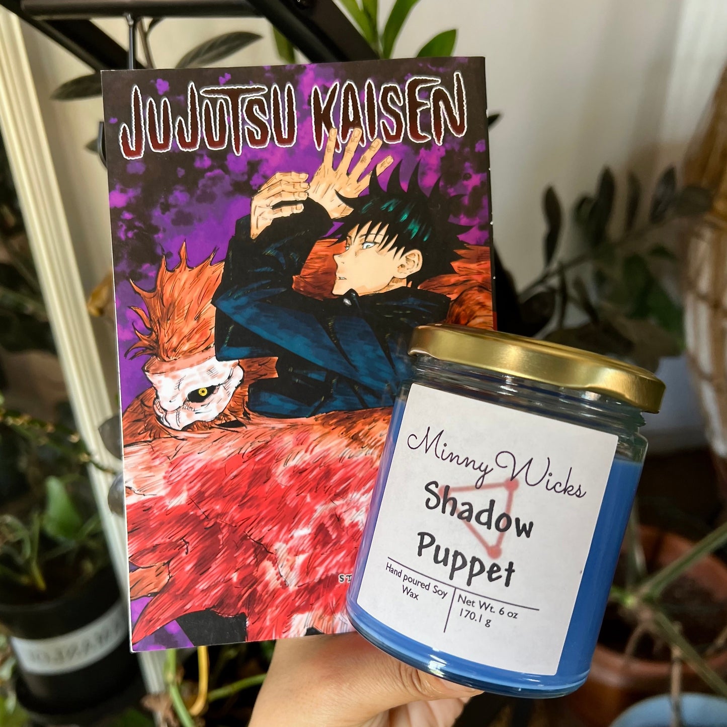 Shadow Puppet Inspired Candle – JJK