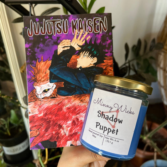 Shadow Puppet Inspired Candle – JJK