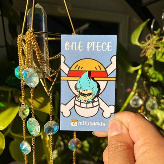 Franky Hard Enamel Pin – OP