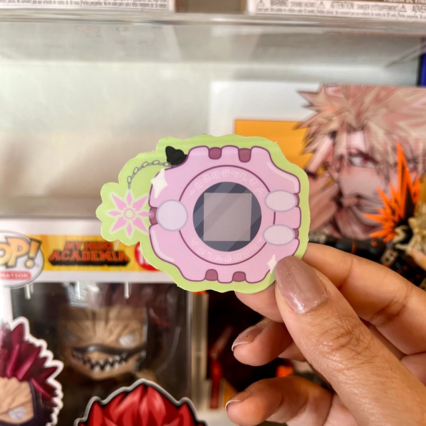 Light Digivice Sticker – Digi