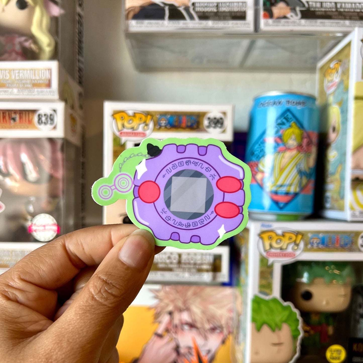 Knowledge Digivice Sticker – Digi