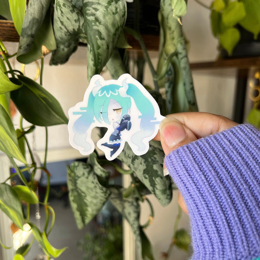 Miku Ghost Sticker – HM