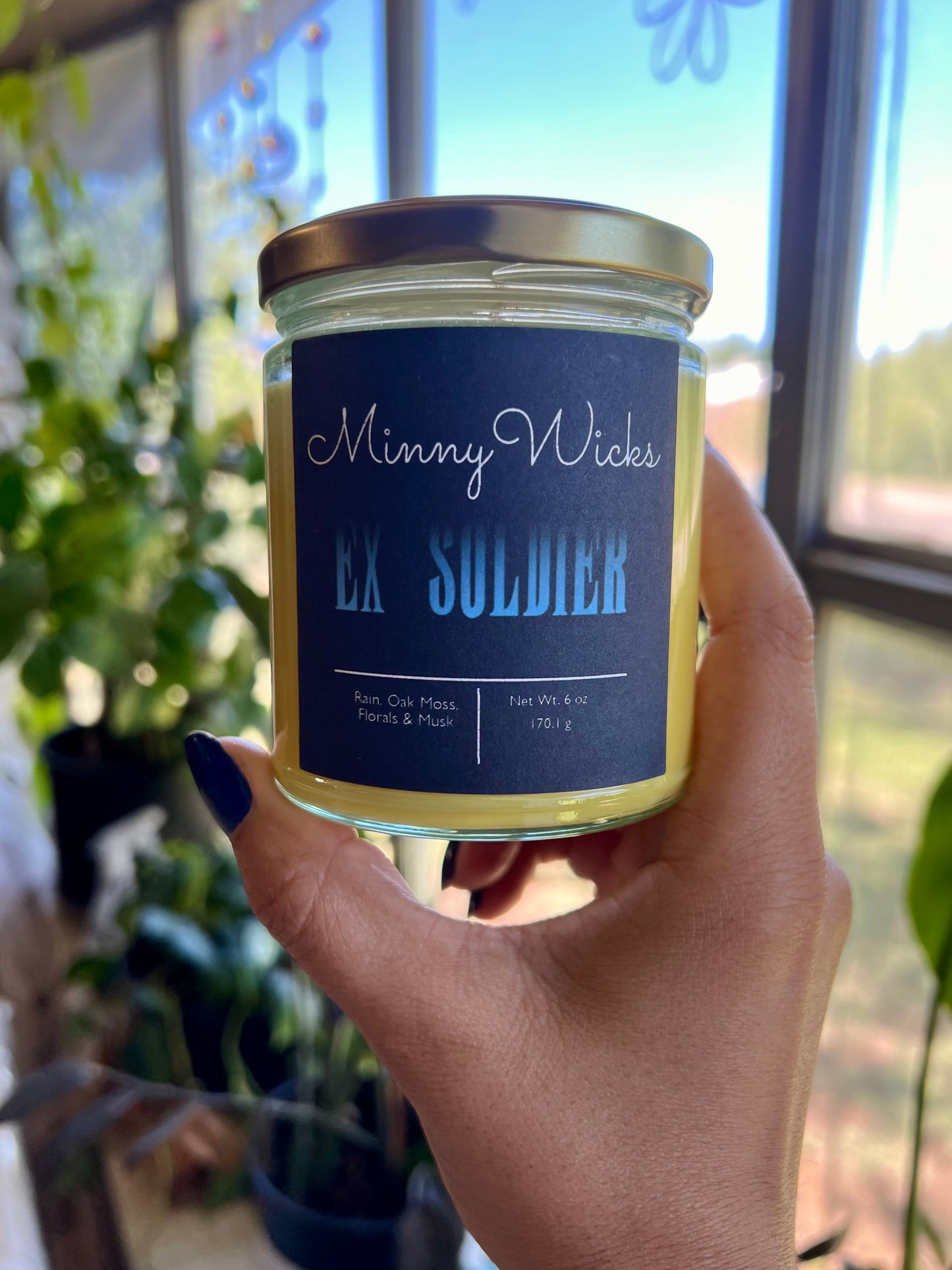Vela inspirada en exsoldado – FF