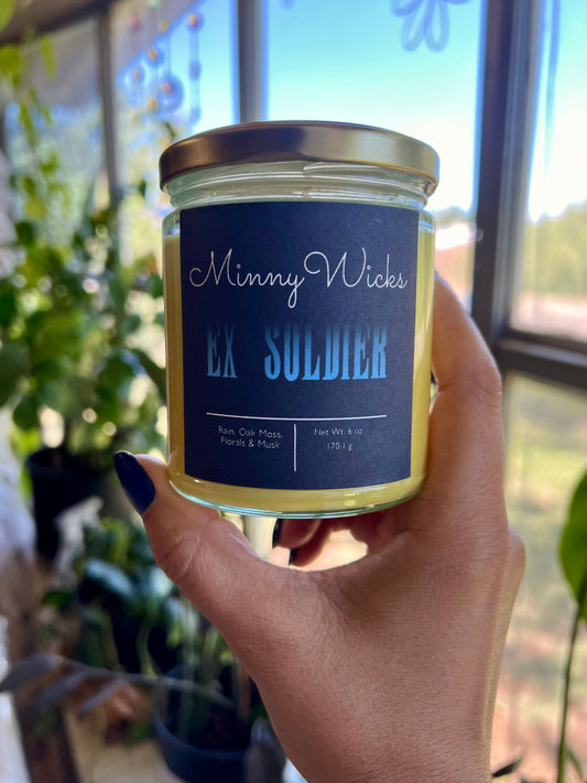 Ex Soldier Inspired Candle – FF