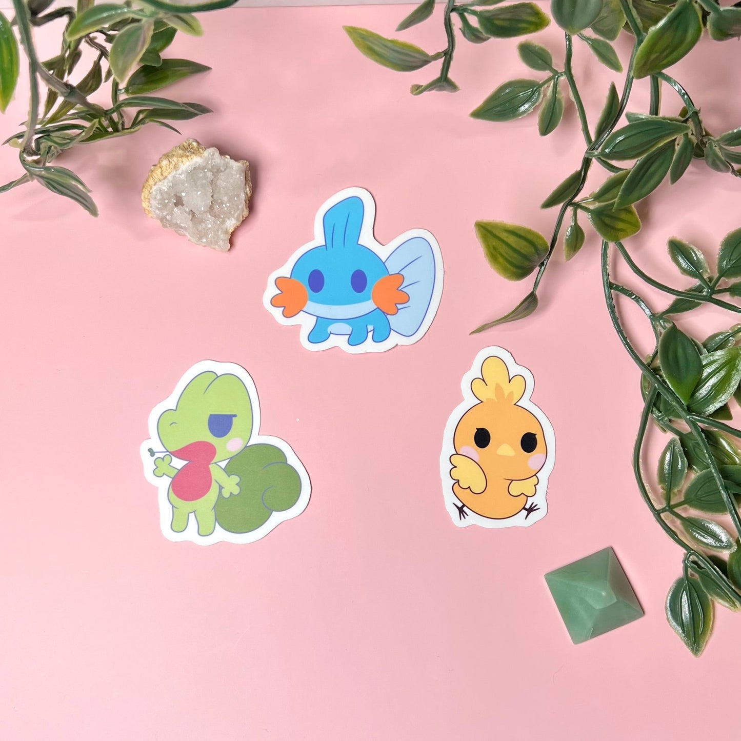 Gen 3 Anime Character Stickers Bundle – Poké