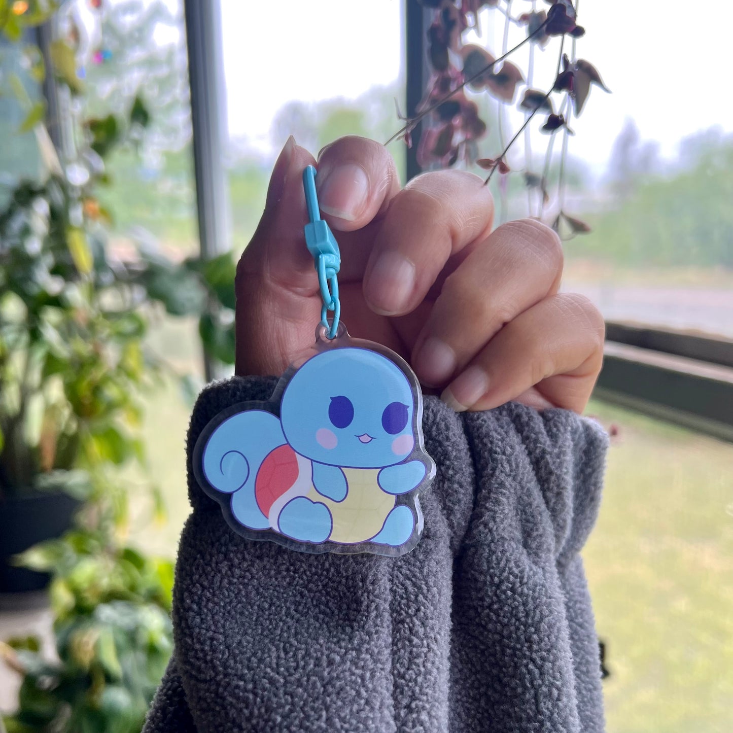 Squirtle Keychain – Poké Anime-Inspired Keychain