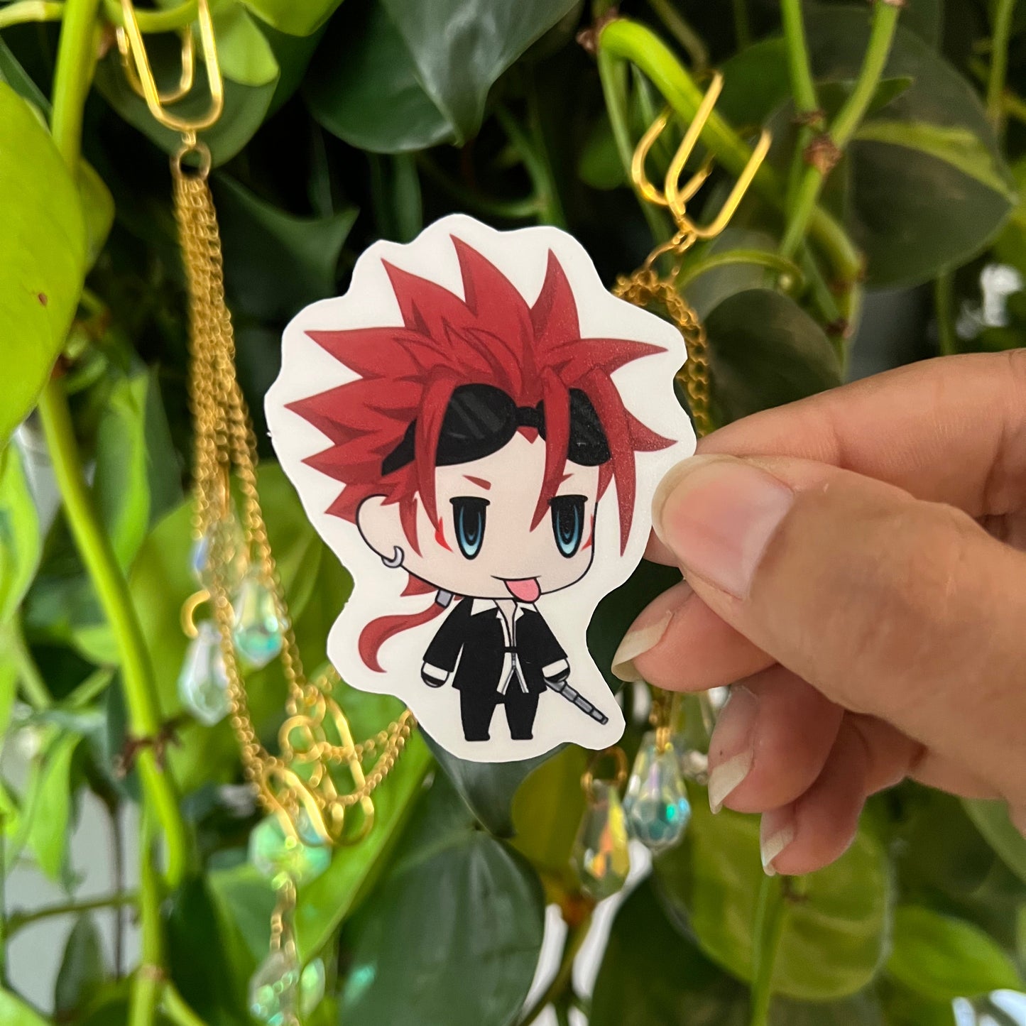 Reno Sticker – FF Anime-Inspired Vinyl Sticker