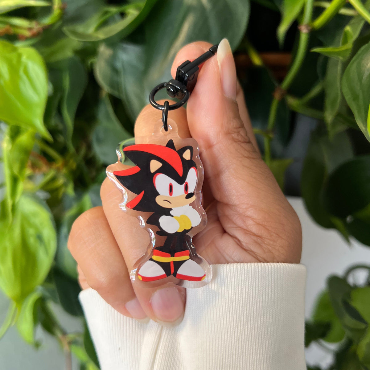 Shadow Keychain – Sonic -Inspired Keychain