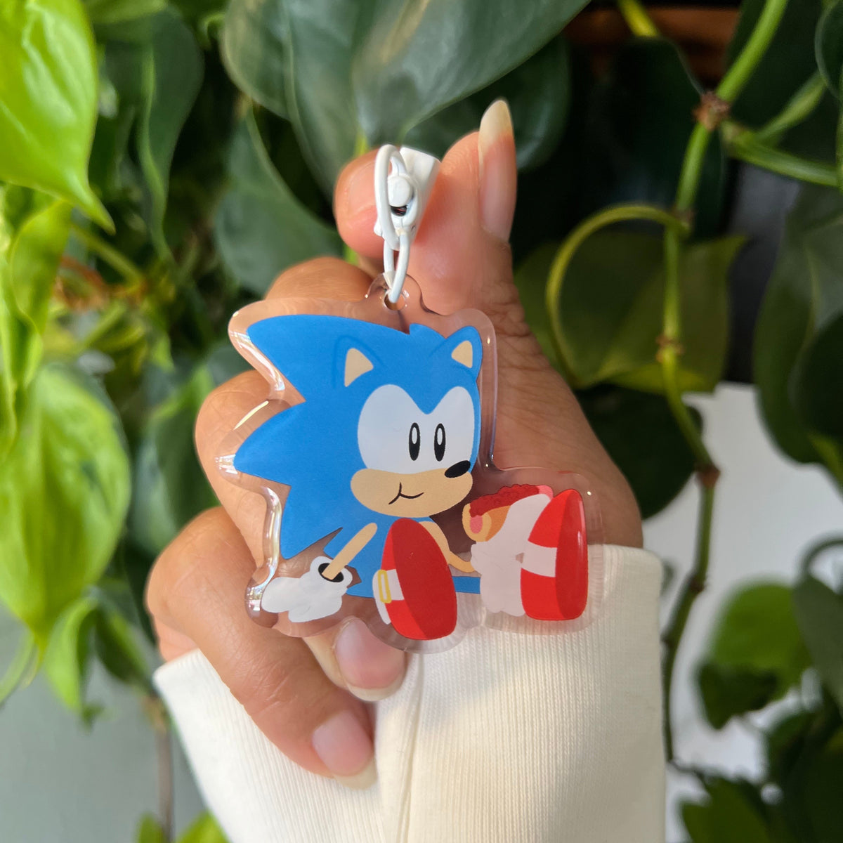 Sonic Keychain – Sonic -Inspired Keychain