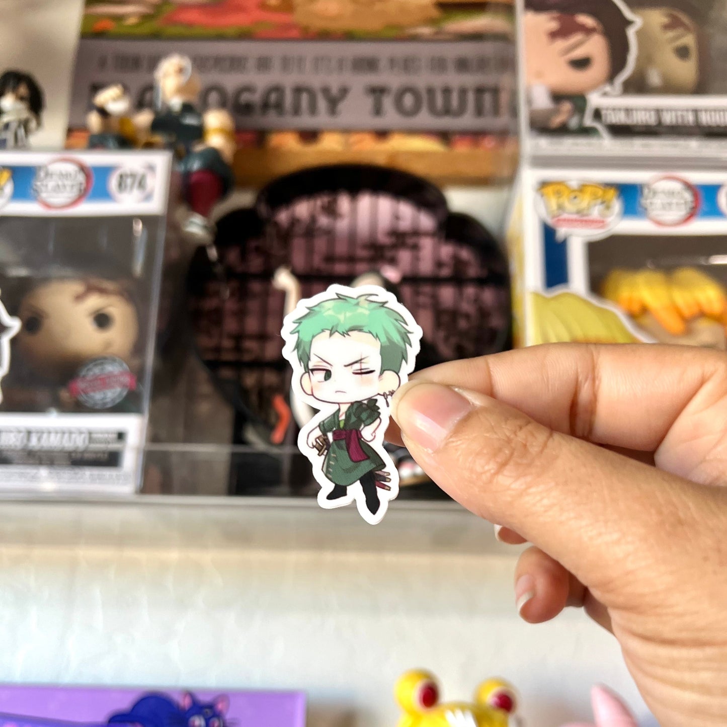 Pegatina de espadachín – OP