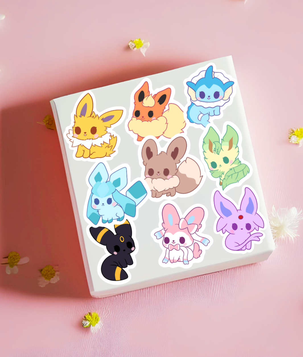 Eevee-lution Stickers Bundle – Poké