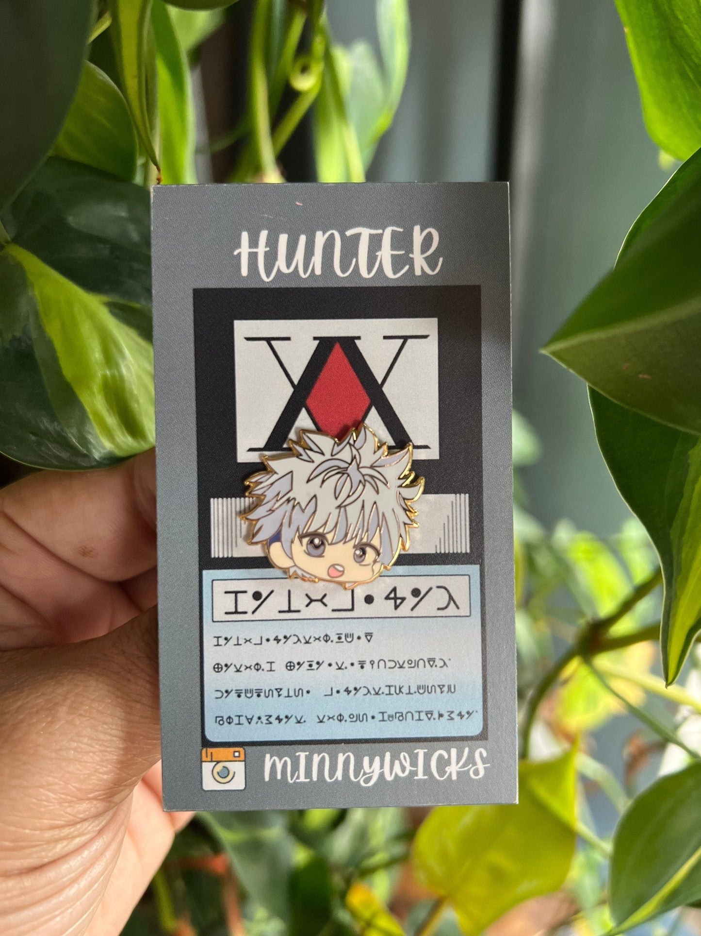 Killua Hard Enamel Pin – HH