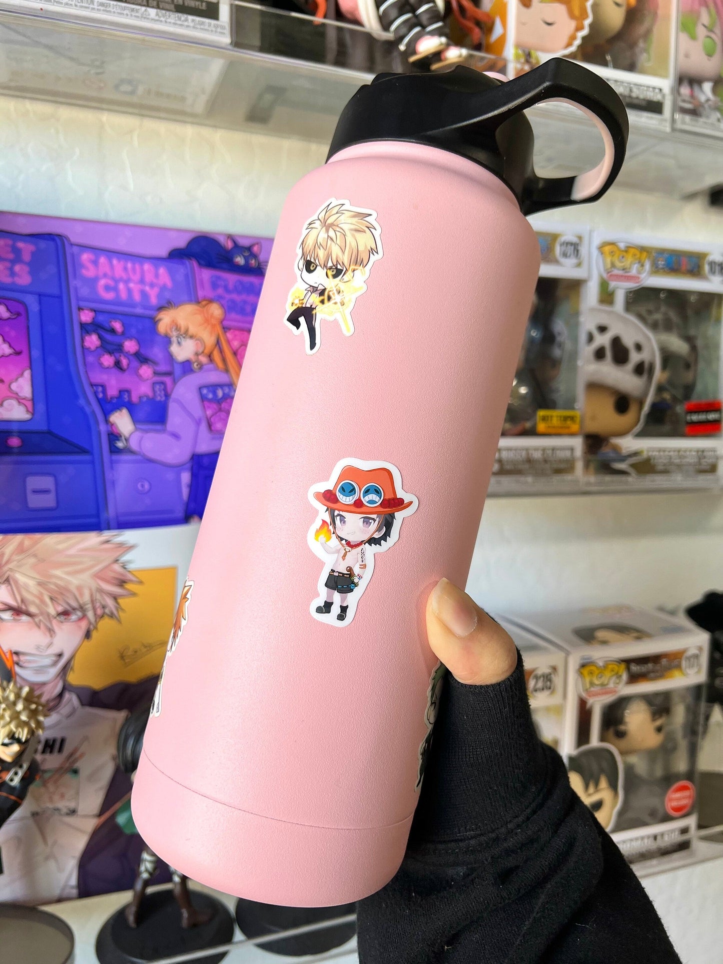 Pegatina de puño de fuego – OP