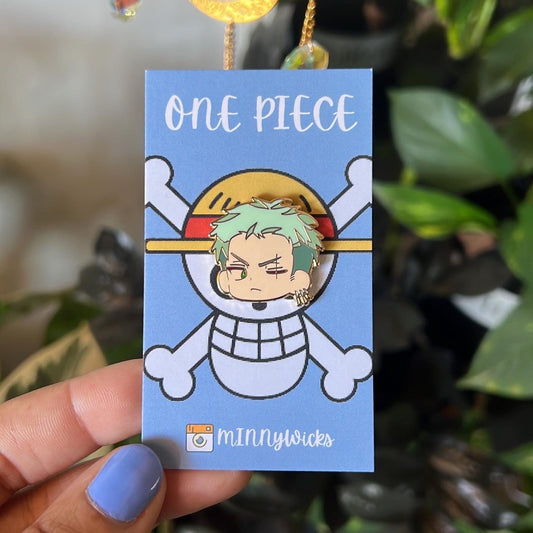 Swordsman Hard Enamel Pin – OP