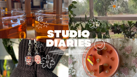 🕯️Studio Diaries: Fall Prep, Candle Chaos & What’s Coming Soon