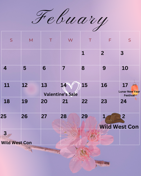 🌸February Calendar🌸