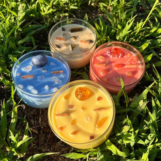 🕯️ Behind the Magic: Creating the Eeveelution Crystal Candle Collection