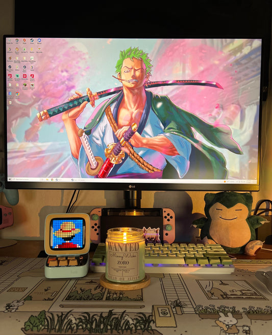 How to Create the Ultimate Cozy Gaming Setup (with MinnyWicks!) 🎮🕯️🌸