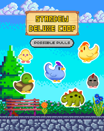 Stardew Valley Deluxe Coop Sticker Pack