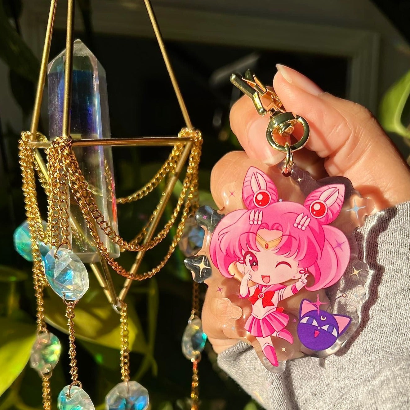 Mini Moon Keychain – SM – MinnyWicks