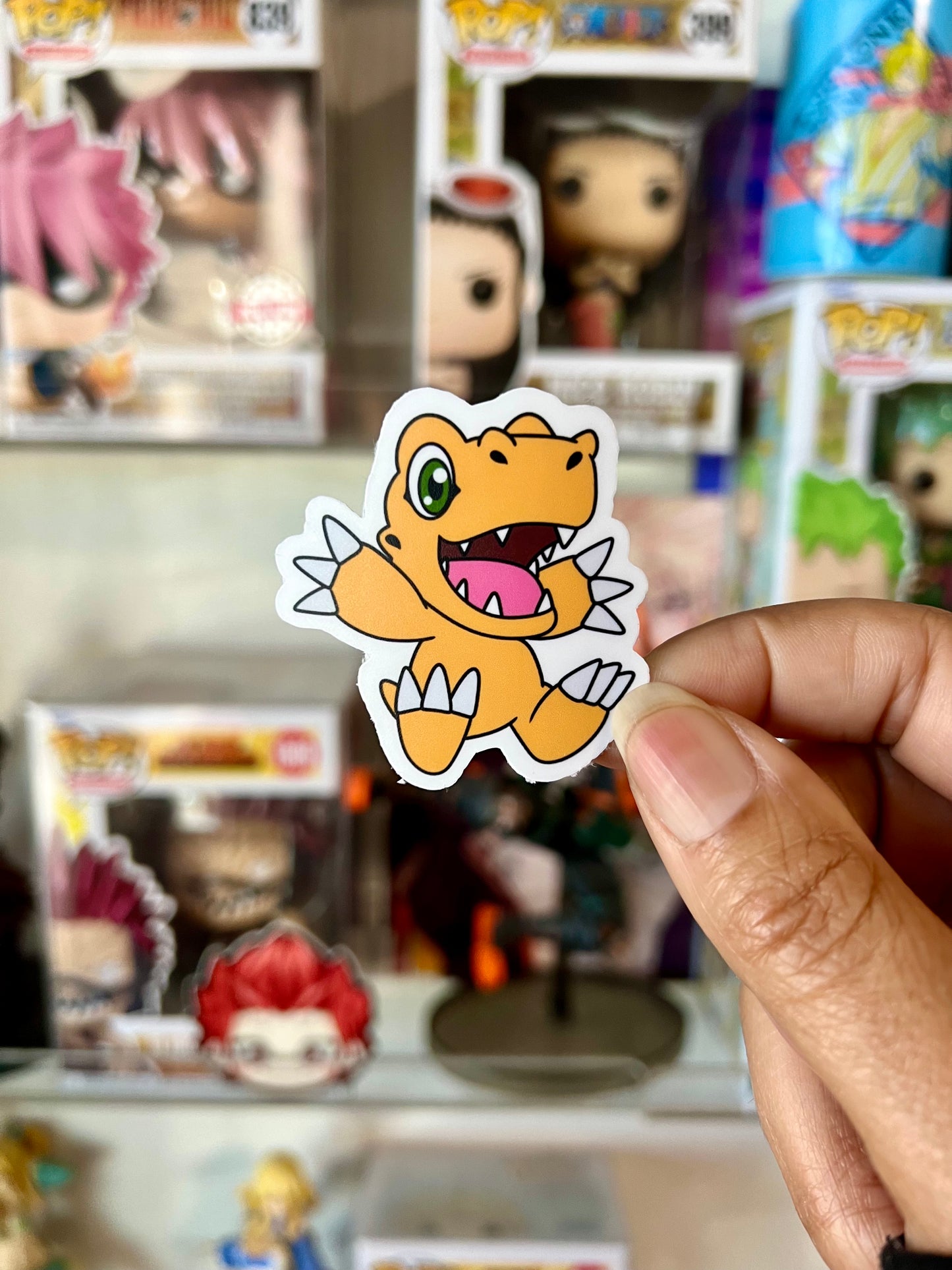 D | Dino Sticker