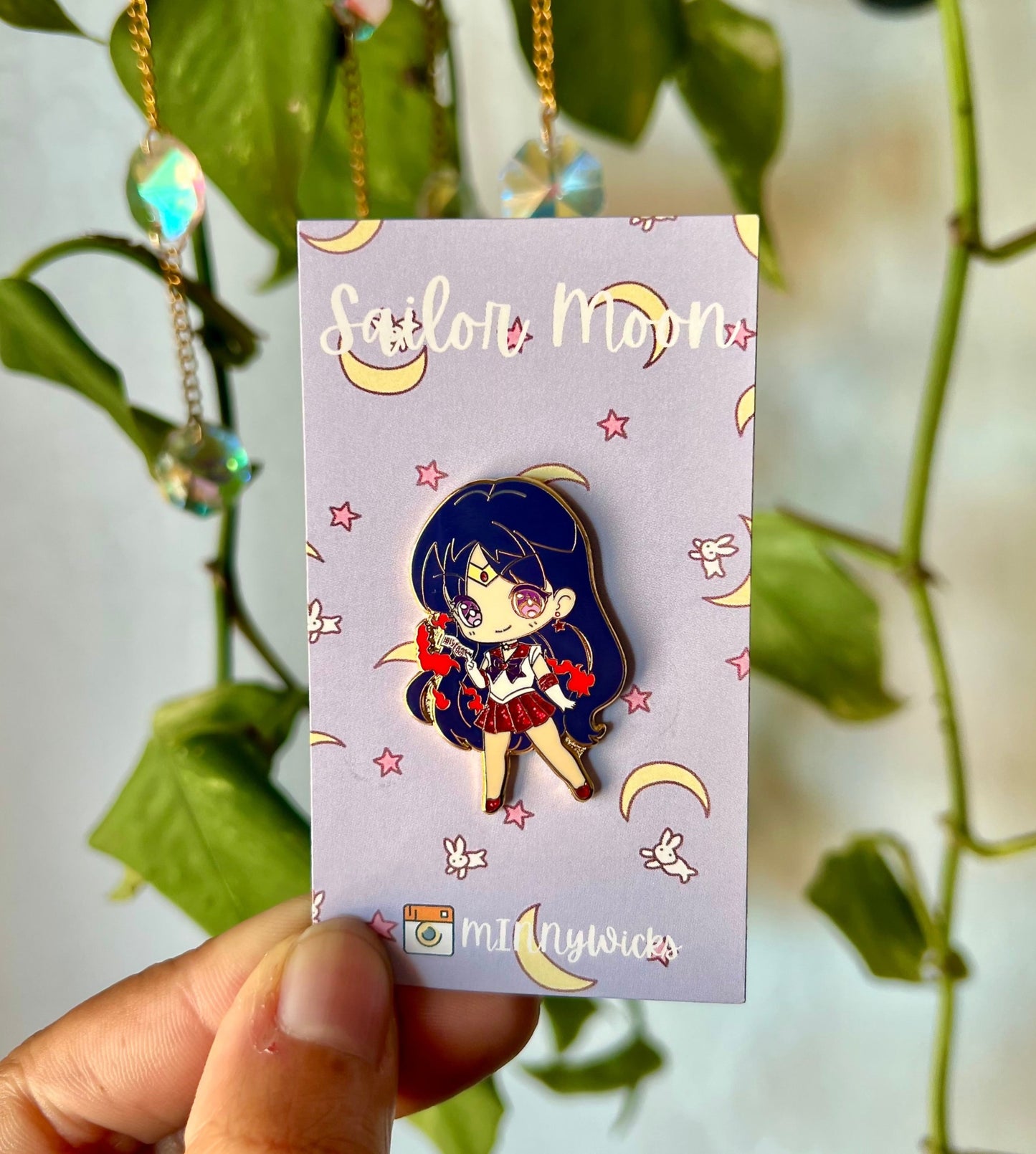 SM | Anime Hard Enamel Pin- Mars