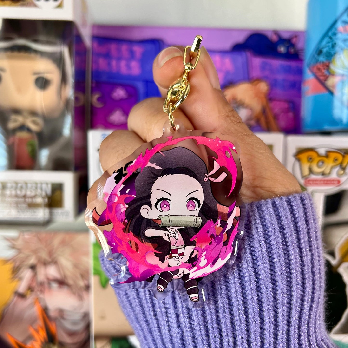 DS Demon Sister Keychain