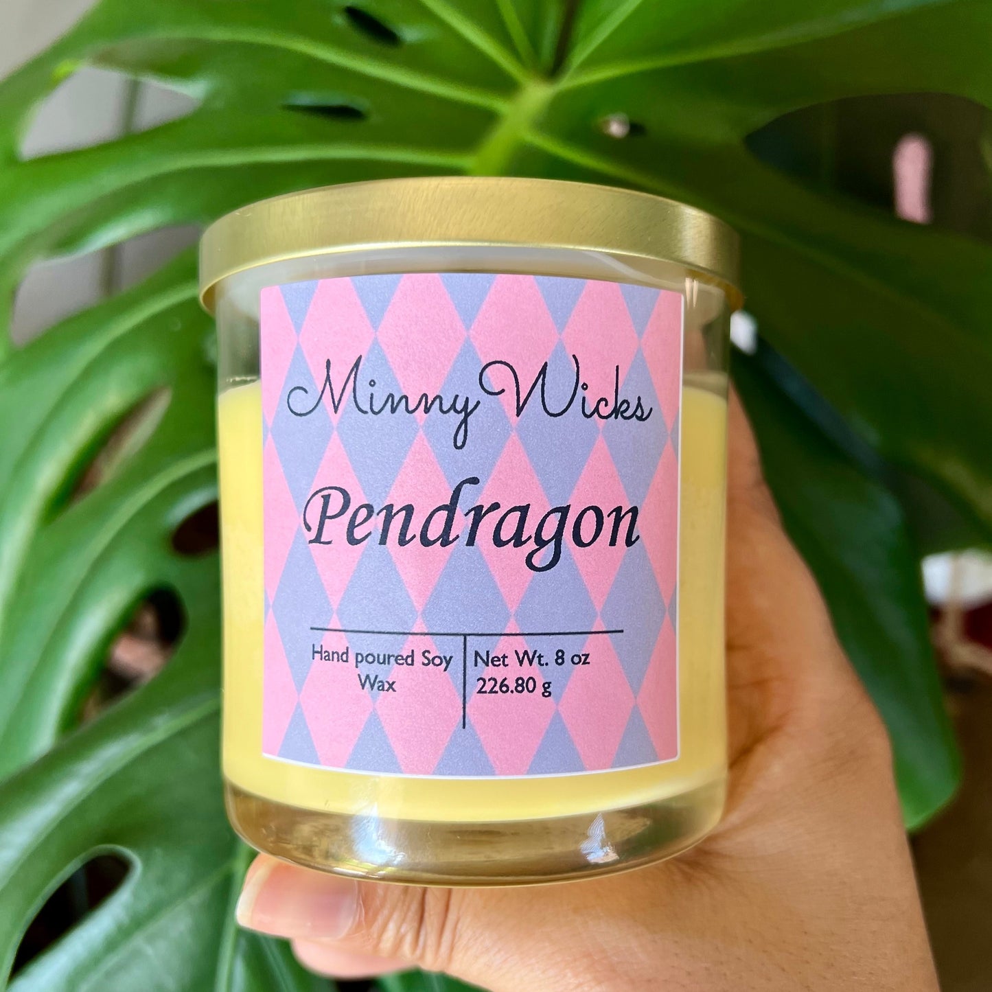 SG | Anime Inspired Candle-Pendragon