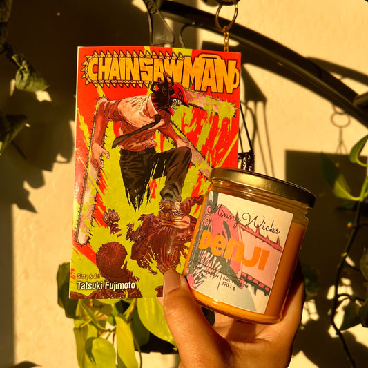 Denji Inspired Candle – CSM
