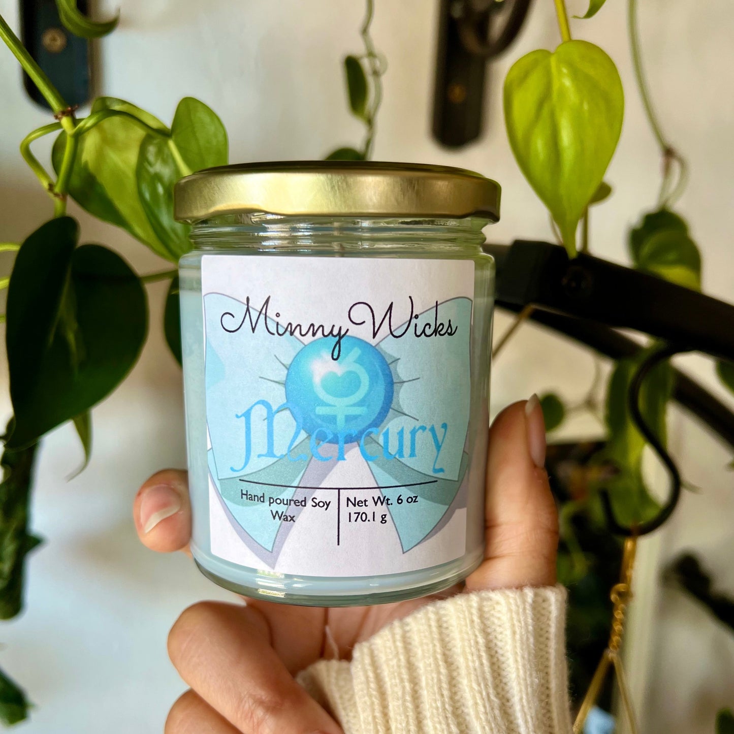 SM | Anime Inspired Candle- Mercury