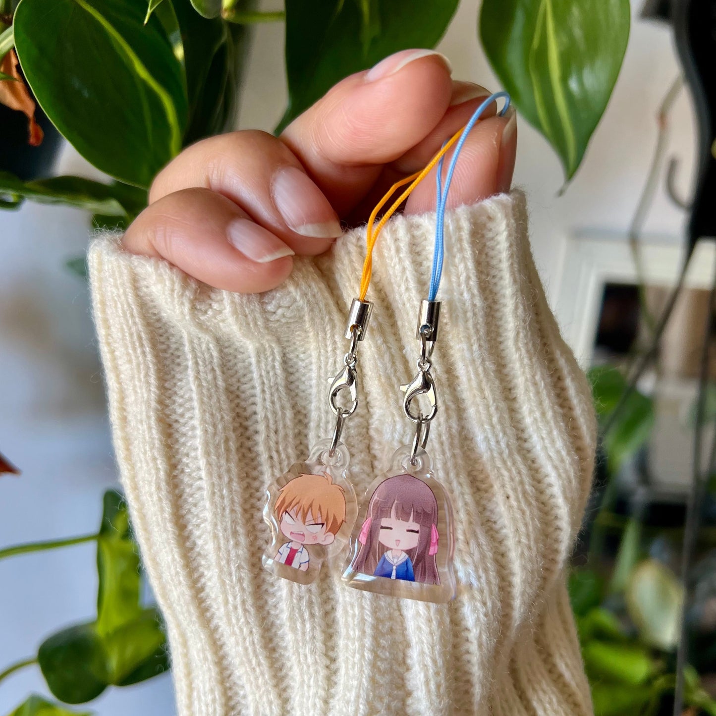 FB |  Cat Cellphone Keychain