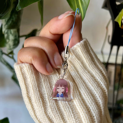 FB |  Riceball Cellphone Keychain