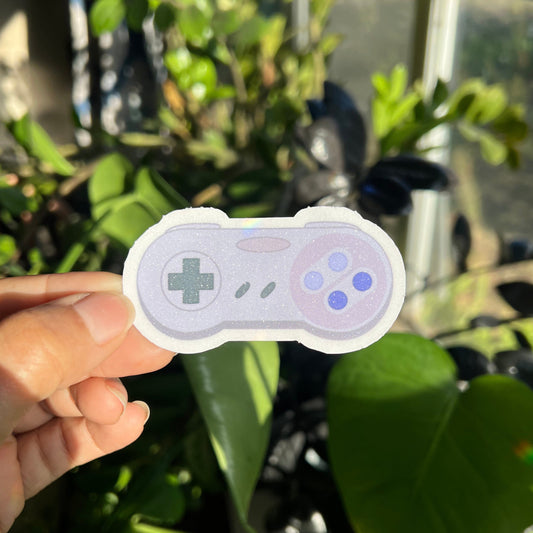 SNES Game Controller Sticker – Retro Gaming