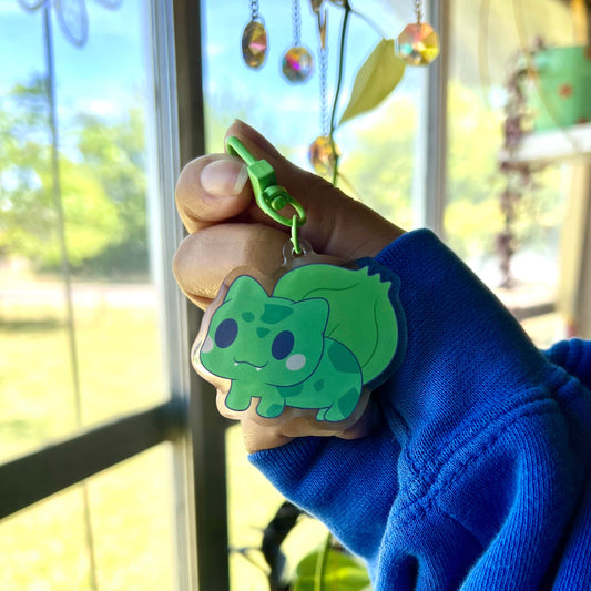 Bulbasaur Keychain – Poké Anime-Inspired Keychain