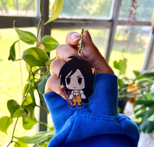 Garnet Keychain – FF