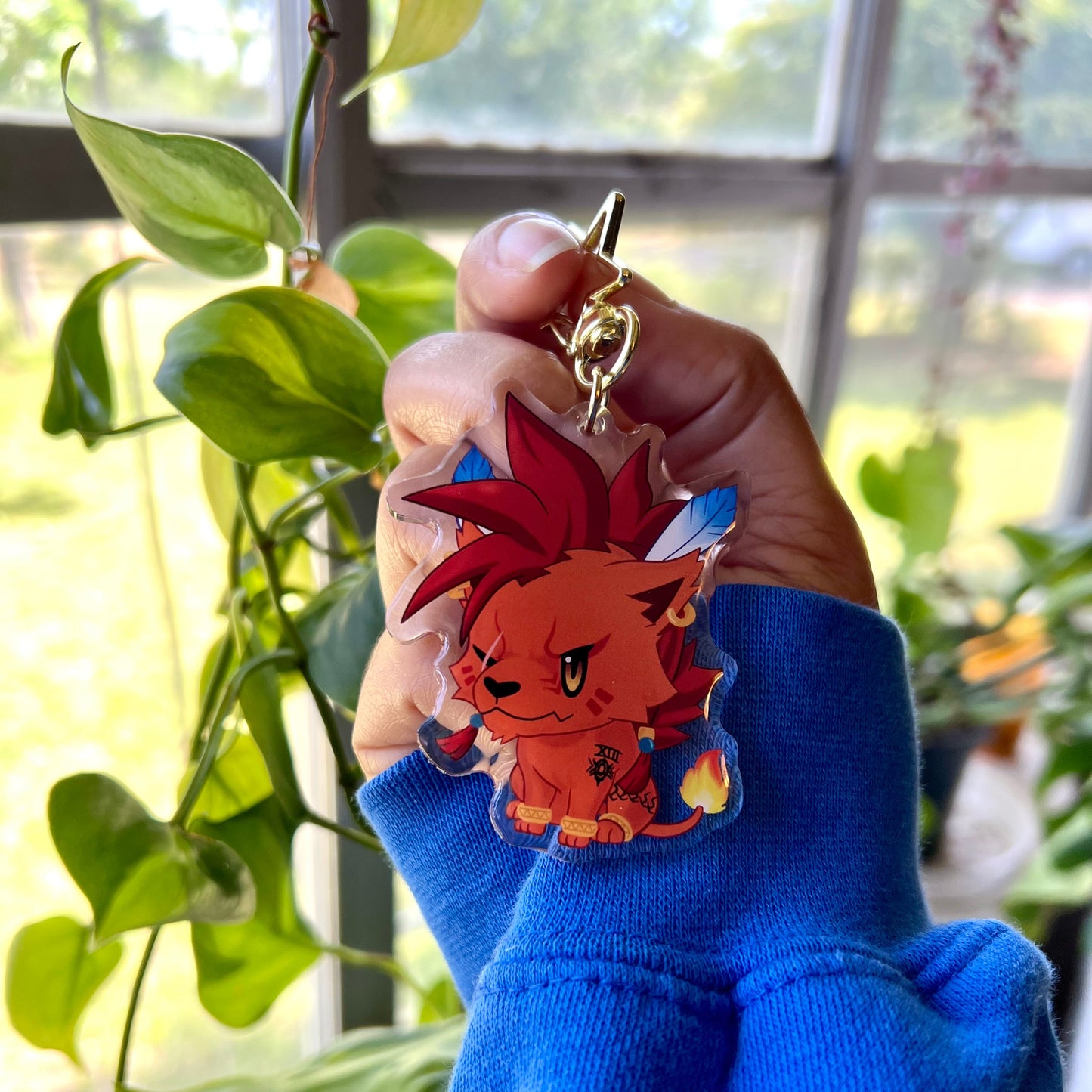 Red XIII Keychain – FF