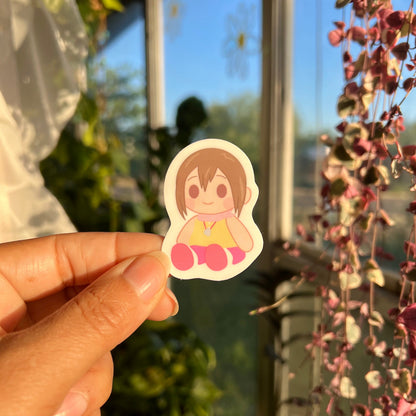 Kari Doll Vinyl Sticker – Digi