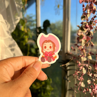 Mimi Doll Vinyl Sticker – Digi