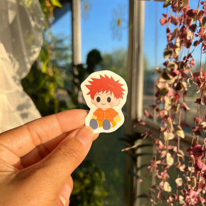 Izzy Doll Vinyl Sticker – Digi