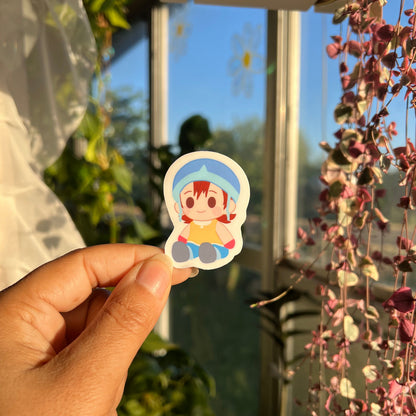 Sora Doll Vinyl Sticker – Digi