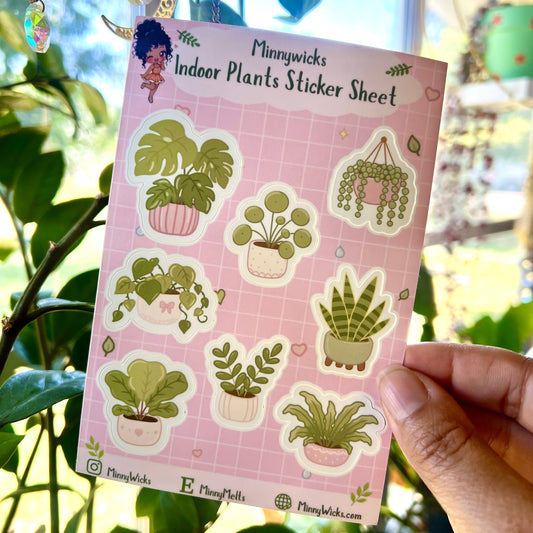 Indoor Plants Sticker Sheet