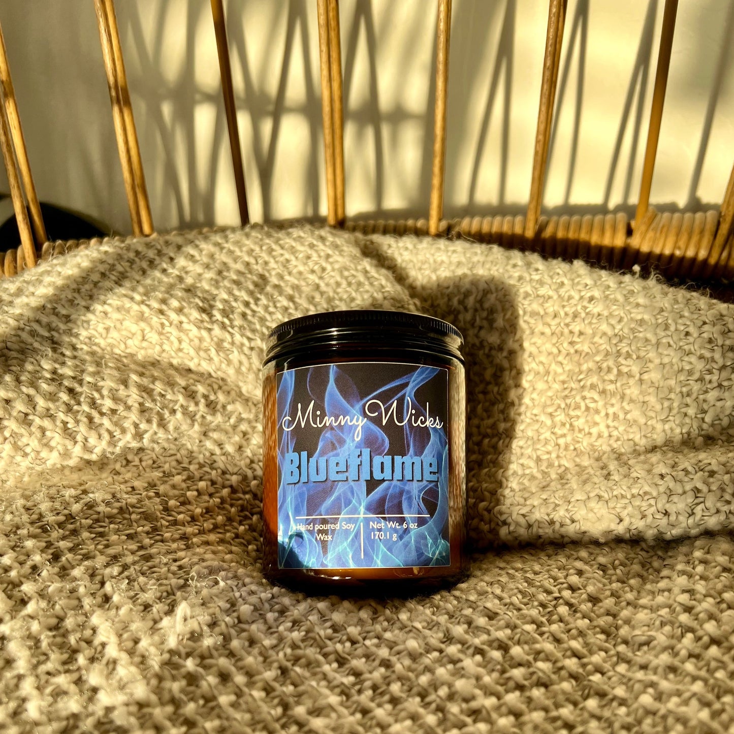 MH | Anime Inspired Candle- Blueflame