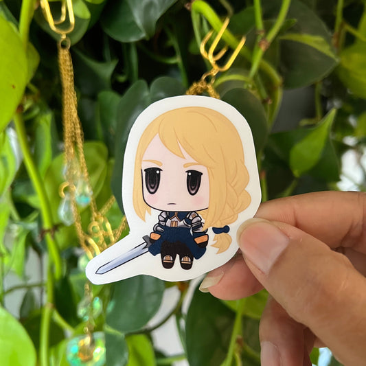 Agrias Sticker – FF Anime-Inspired Vinyl Sticker