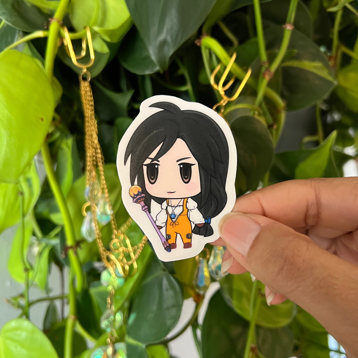 Garnet Sticker – FF Anime-Inspired Vinyl Sticker
