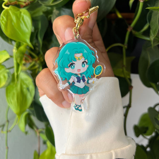 Neptune Keychain – SM Anime-Inspired Keychain